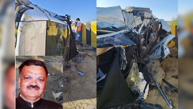 ग‍िर‍िराजजी के दर्शन करने जा रहे शकुन ग्रुप के एमडी की हादसे में मौत, दिल्ली-मुंबई एक्सप्रेसवे पर टकराई BMW