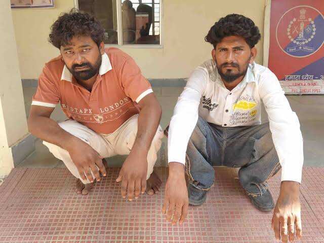 हनुमानगढ़ में 60 लाख की हेरोइन के साथ 3 गिरफ्तार, वीडियो में जाने पति-पत्नी भी शामिल; कार से 283 ग्राम नशा बरामद