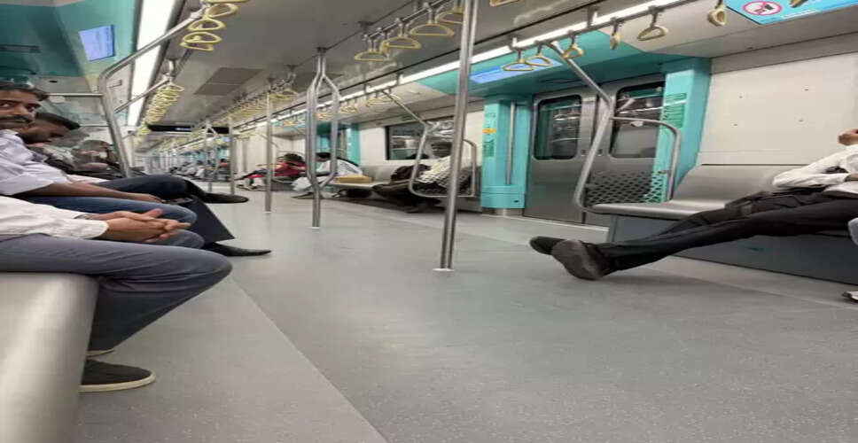 नए साल के जश्न में सफर की चिंता खत्म, मुंबई में 24 घंटे चलेगी मेट्रो