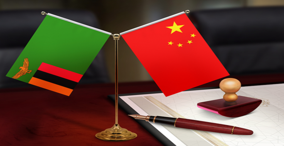 चीन और जाम्बिया ने विकास सहयोग समझौते पर हस्ताक्षर किए