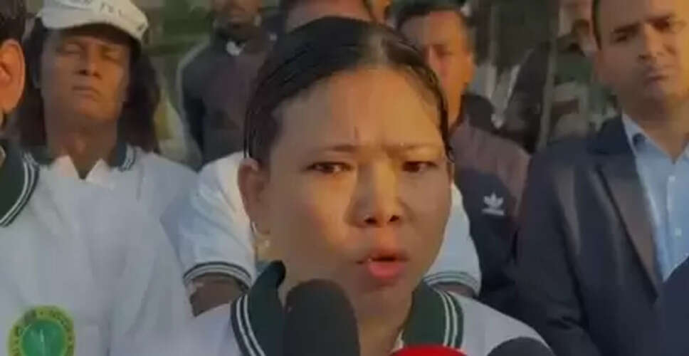 'रन फॉर टी-2025' का लक्ष्य श्रेष्ठ त्रिपुरा, श्रेष्ठ भारत: संताना चकमा