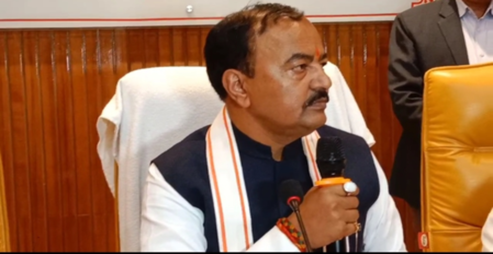 लाल गलियारे में अब &lsquo;वंदे मातरम्&rsquo; की गूंज, नक्सलवाद की कमर टूटी: केशव प्रसाद मौर्य