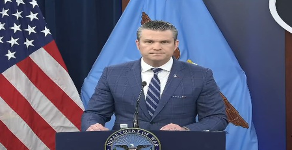 'ऑपरेशन एपिक फ्यूरी' सफल,अमेरिका-इजरायल ने &lsquo;हरेक मकसद&rsquo; हासिल किया: हेगसेथ