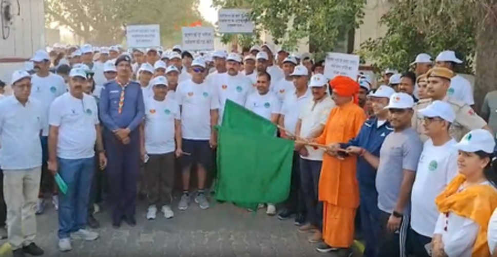 राजस्थान: सीकर में विश्व पर्यावरण दिवस से एक दिन पहले 'रन फॉर एनवायरनमेंट' का आयोजन