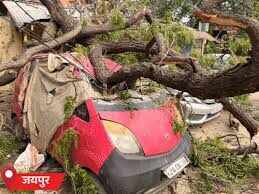राजस्थान में प्री-मानसून की दस्तक से मौसम बदला, वीडियो में जाने तेज आंधी-बारिश से कई जिलों में नुकसान; 23 जिलों में यलो अलर्ट जारी