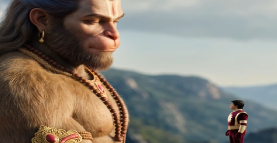 हनुमान जन्मोत्सव पर दो 'सुपरमैन' का मिलन, हनुमान जी का आशीर्वाद लेने पहुंचे शक्तिमान