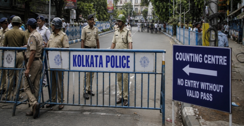 कोलकाता पुलिस ने मतगणना केंद्रों के 200 मीटर के दायरे में निषेधाज्ञा लागू की