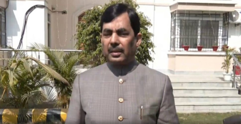 राहुल गांधी जानबूझकर संसद की मर्यादा की अनदेखी कर रहे हैं : शाहनवाज हुसैन