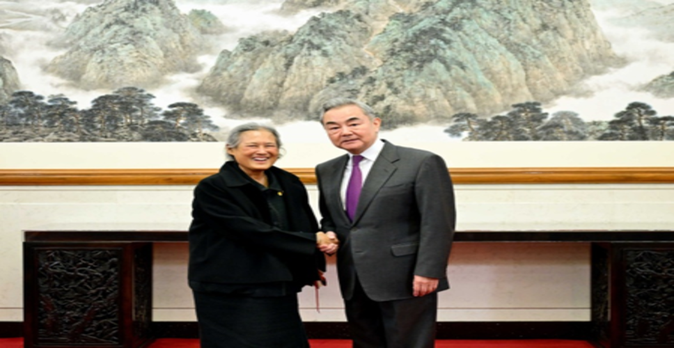 वांग यी ने थाईलैंड की राजकुमारी से मुलाकात की