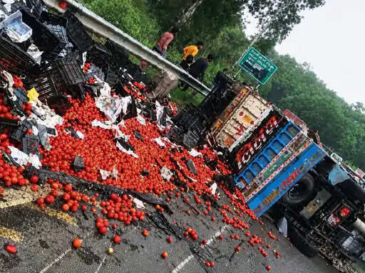 डूंगरपुर में दर्दनाक सड़क हादसा, टमाटर से भरी पिकअप ने टेम्पो को मारी टक्कर; महिला मजदूर की मौत, कई घायल