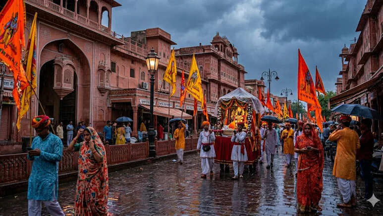 राजस्थान में मौसम ने बदली करवट, कई इलाकों में बादल और बारिश का असर