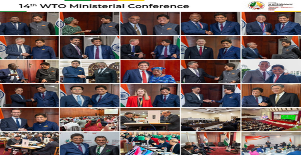 पीयूष गोयल ने कैमरून में अफ्रीकी देशों के साथ भारत-अफ्रीका व्यापार और निवेश संबंधों पर चर्चा की