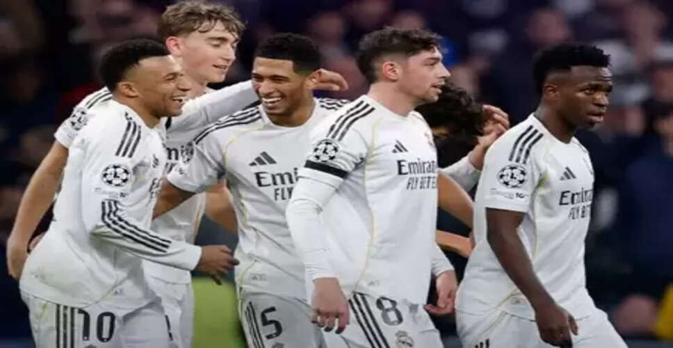 रियल मैड्रिड की बड़ी जीत, स्पोर्टिंग ने पीएसजी को चौंकाया