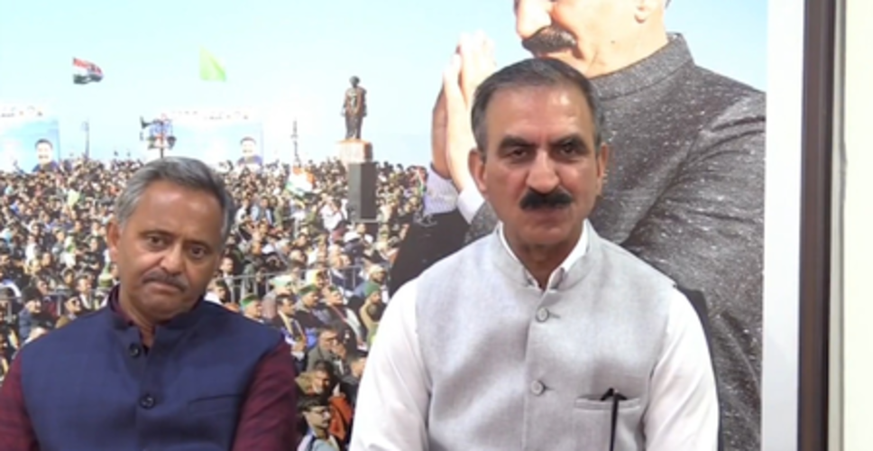 हिमाचल में कांग्रेस को जनता का समर्थन, विपक्ष के दावे तथ्यों पर आधारित नहीं: सीएम सुखविंदर सिंह सुक्खू