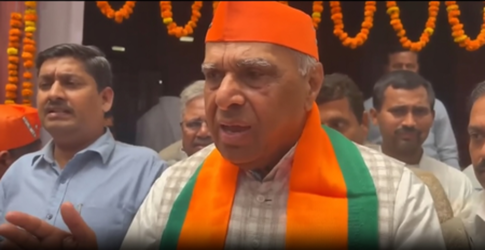 जगदंबिका पाल बोले- भाजपा के सिद्धांतों पर जनता का भरोसा, कांग्रेस पर किया तीखा प्रहार