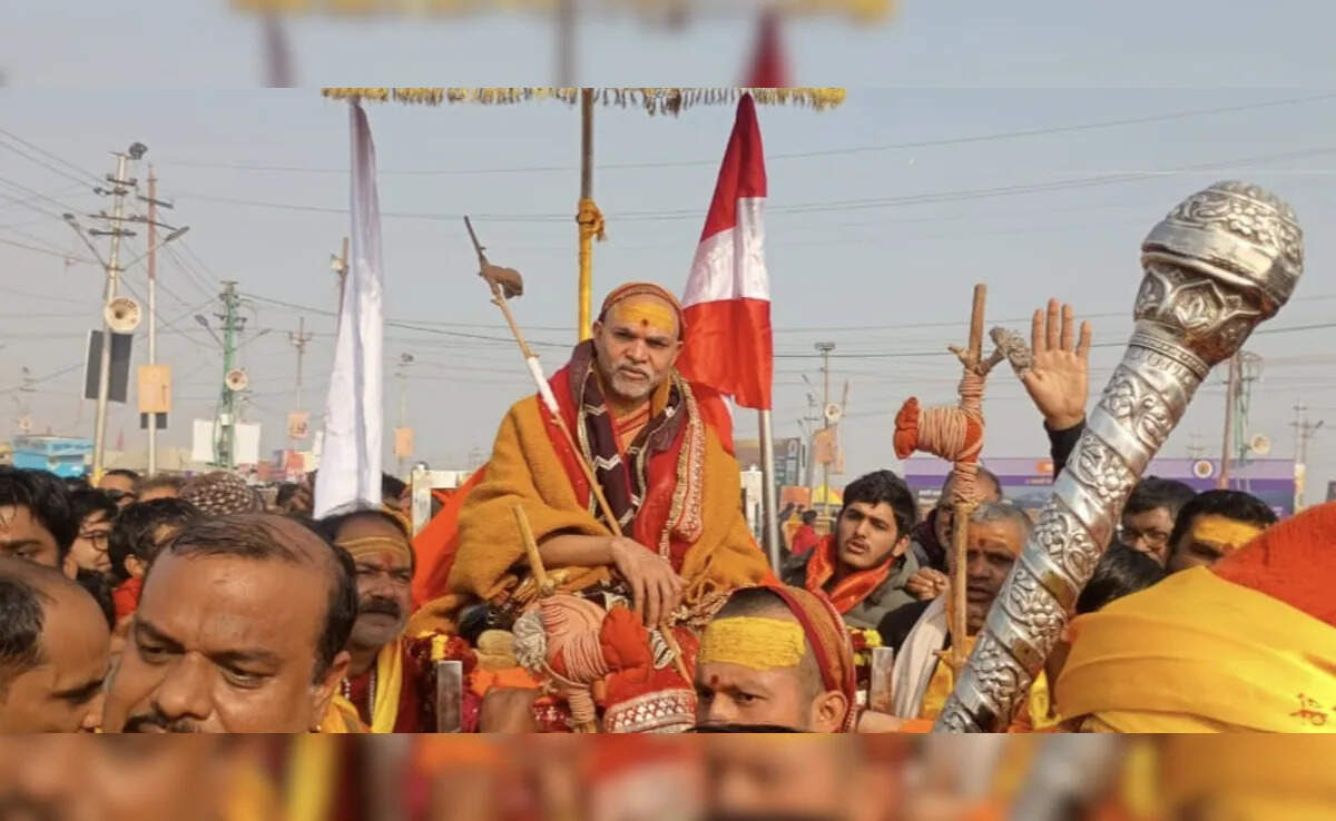 मौनी अमावस्या स्नान विवाद में बढ़ा टकराव, वायरल वीडियो में देंखे शंकराचार्य पदवी तक पहुंचा मामला