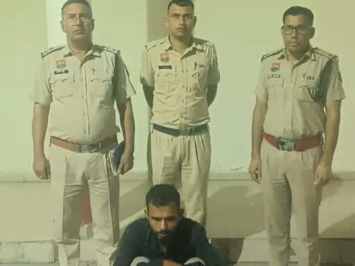 नारनौल के भांखरी गांव में चोरी के मामले में दूसरा आरोपी गिरफ्तार, राजस्थान के झुंझुनूं का रहने वाला है आरोपी