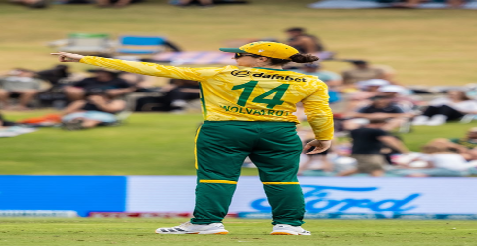 महिला बल्लेबाजों की टी20 रैंकिंग में वोल्वार्ड्ट को फायदा, तीसरे स्थान पर पहुंचीं