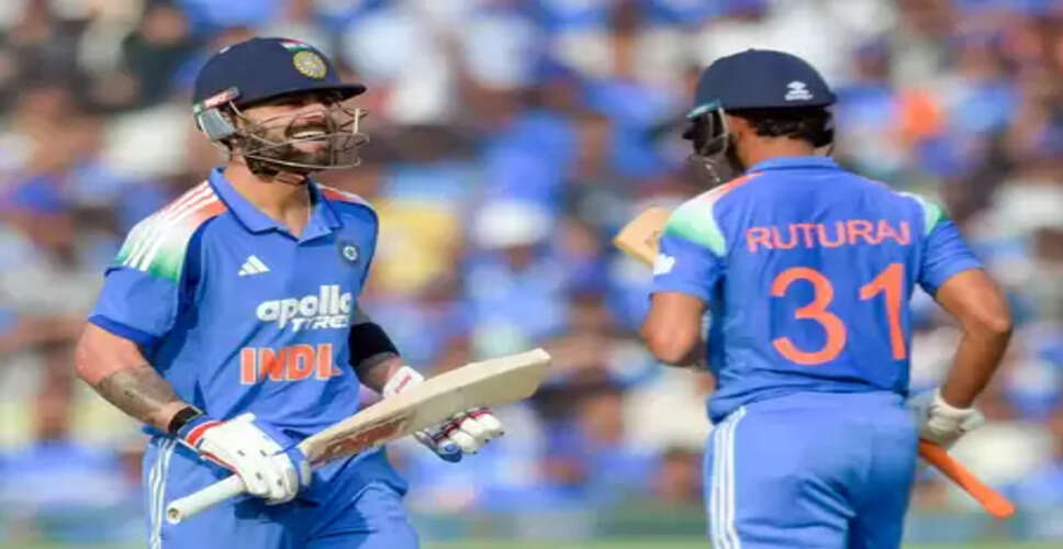 कोहली-गायकवाड़ की जोड़ी ने साउथ अफ्रीका के खिलाफ वनडे फॉर्मेट में रचा इतिहास