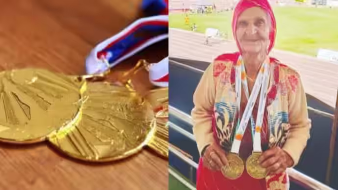 जयपुर में 92 साल की दादी ने रेस-गोला और डिस्कस थ्रो में जीता गोल्ड, जानें फिटनेस का राज
