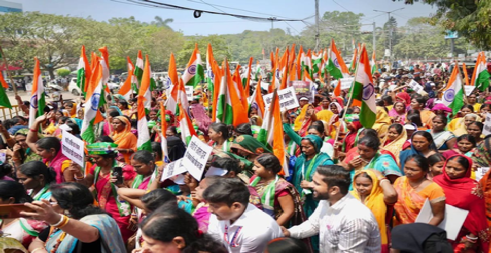 पटना में जन आक्रोश महिला सम्मेलन में गूंजा 'अपना हक लेकर रहेंगे', संजय सरावगी ने कहा- जनाक्रोश घर-घर तक पहुंचेगा