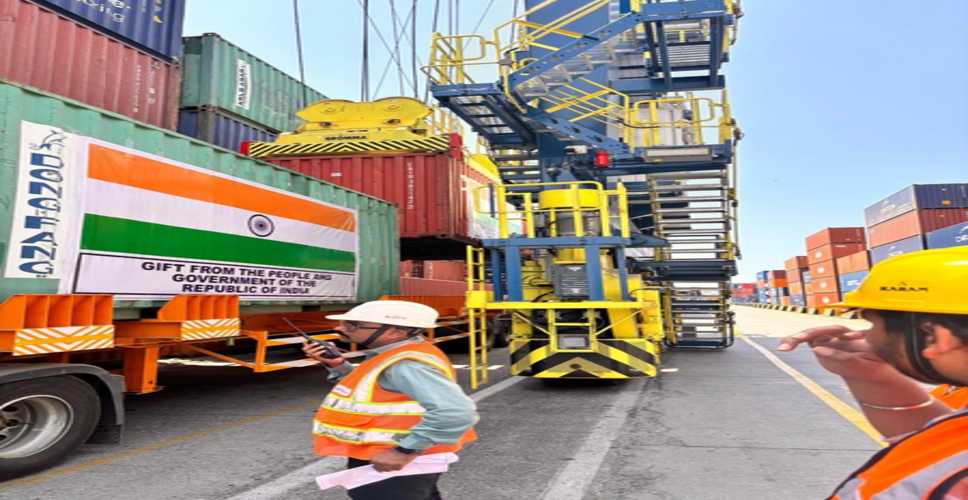 भारत ने सेशेल्स को 250 मीट्रिक टन खाद्यान्न सहायता भेजी