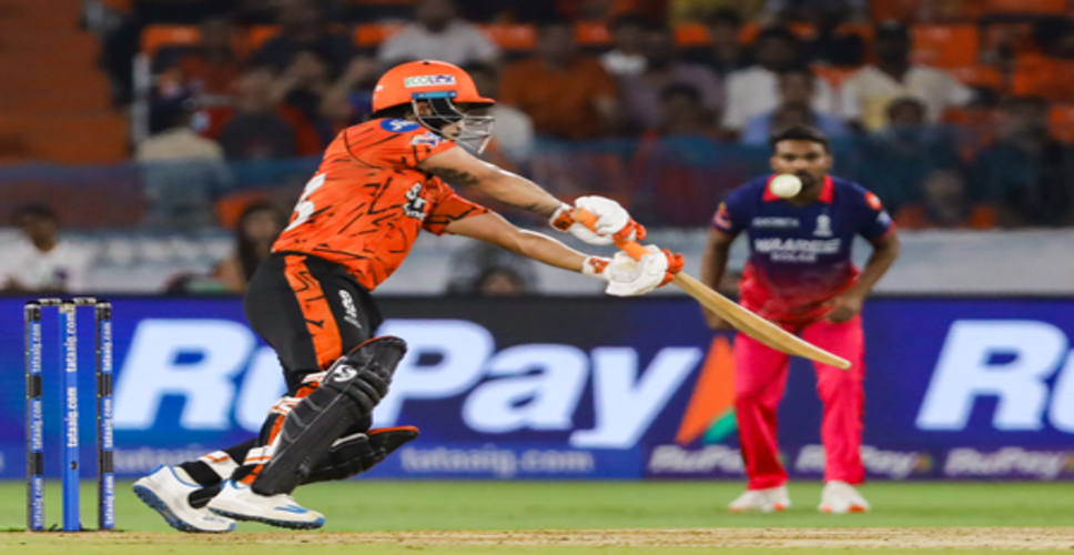 आईपीएल 2026: शतक चूके कप्तान ईशान, एसआरएच ने आरआर को दिया 217 रन का टारगेट