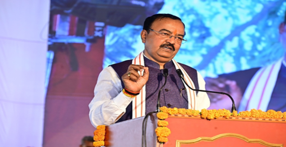 'बुद्ध का मार्ग ही विश्व का समाधान&rsquo;, केशव प्रसाद मौर्य ने मजबूत शिक्षा व्यवस्था पर दिया जोर