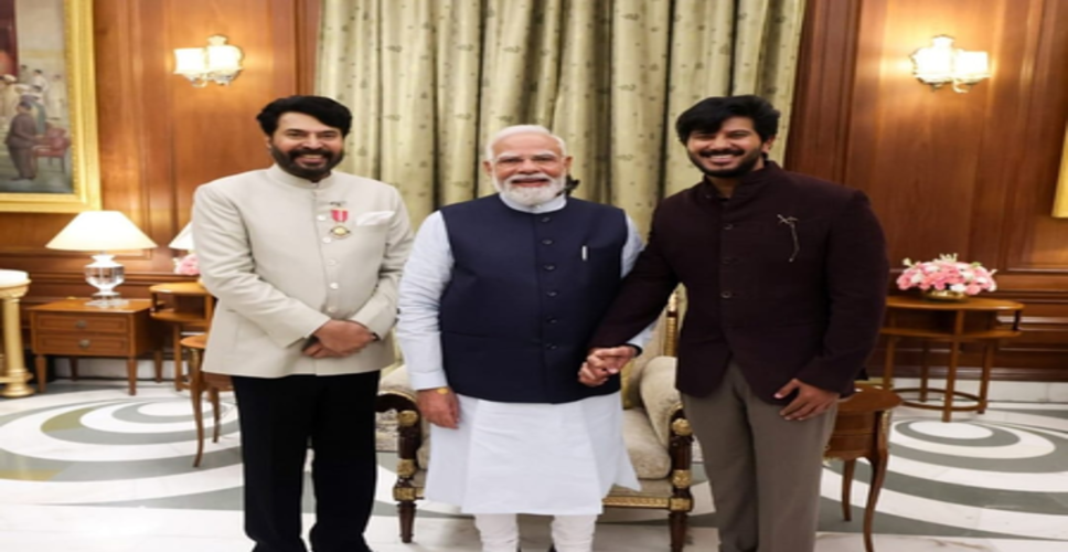पद्म भूषण सम्मान के दौरान पीएम मोदी से मिले दुलकर सलमान, बोले- 'यह मेरे लिए बड़ा सम्मान'
