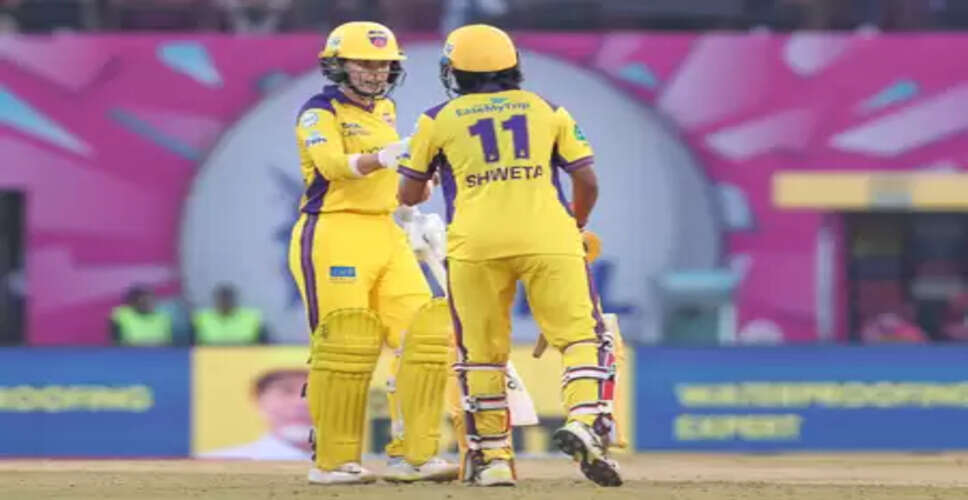 डब्ल्यूपीएल: फोएबे लिचफील्ड की मेहनत बेकार, गुजरात जायंट्स ने यूपी वॉरियर्स को हराया