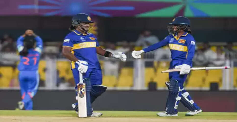 भारत के खिलाफ टी20 सीरीज के लिए श्रीलंका की महिला टीम घोषित