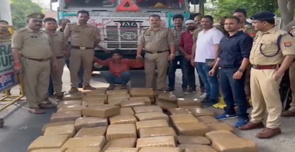 उत्तर प्रदेशः कानपुर में पुलिस ने 10 करोड़ रुपये का 6 क्विंटल गांजा जब्त किया
