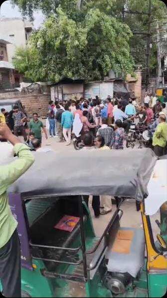 जोधपुर में अतिक्रमण पर नगर निगम की कार्रवाई, मथुरादास माथुर अस्पताल के बाहर हटाए अवैध कब्जे