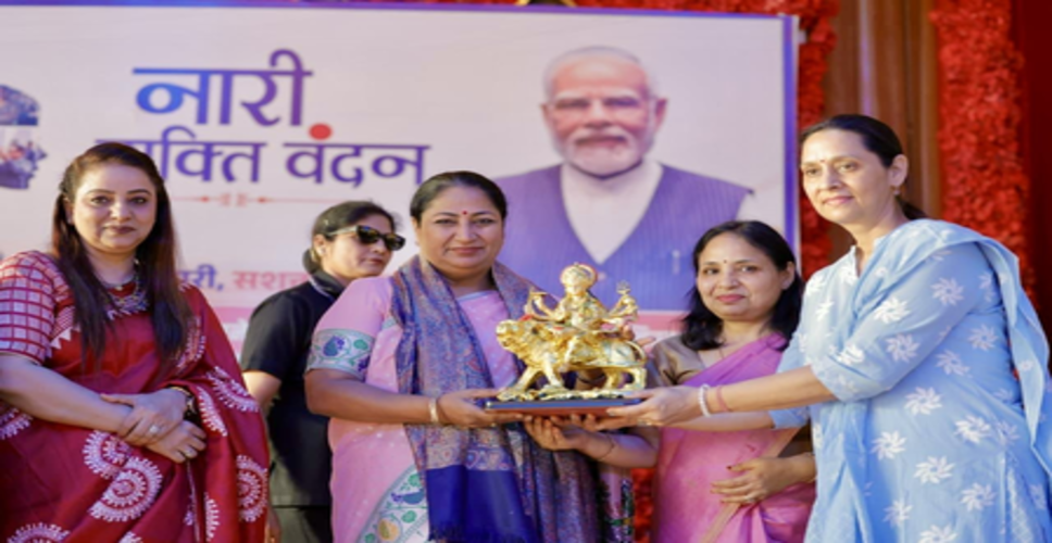 'नारी शक्ति वंदन अधिनियम' देश की करोड़ों माताओं और बहनों के सम्मान का उद्घोष है: रेखा गुप्ता