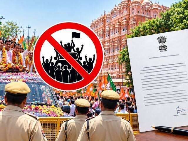 जयपुर निकाय चुनाव 2026: जीत के बाद नहीं निकलेगा विजय जुलूस, वीडियो में जाने पुलिस ने 13 से 25 सितंबर तक लगाई रोक