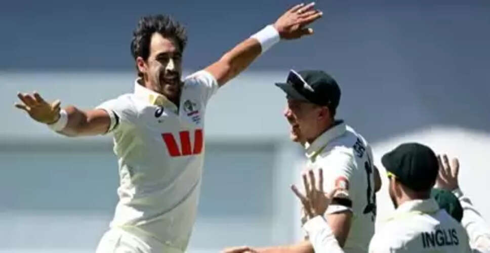 मिचेल स्टॉर्क ने हरभजन सिंह को भी पीछे छोड़ा, अगला निशाना शॉन पोलॉक