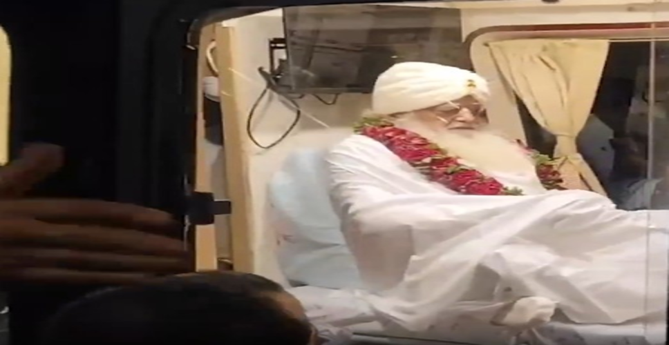 आसाराम जोधपुर के अस्पताल में फिर भर्ती, कड़ी सुरक्षा के बीच सेंट्रल जेल से लाया गया