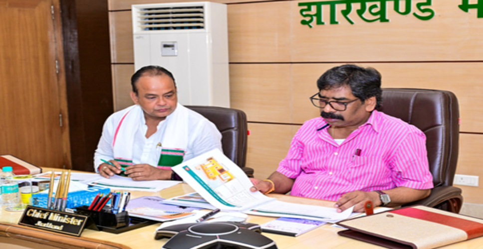 प्रत्येक नागरिक को गुणवत्तापूर्ण एवं सुलभ स्वास्थ्य सेवाएं उपलब्ध कराना सरकार की प्राथमिकता: सीएम हेमंत सोरेन