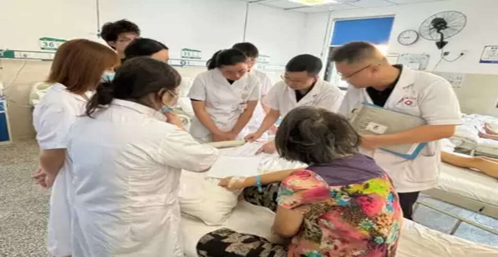 चीन में स्वास्थ्य संस्थानों के कुल मरीजों की संख्या 10 अरब 10 करोड़ से अधिक