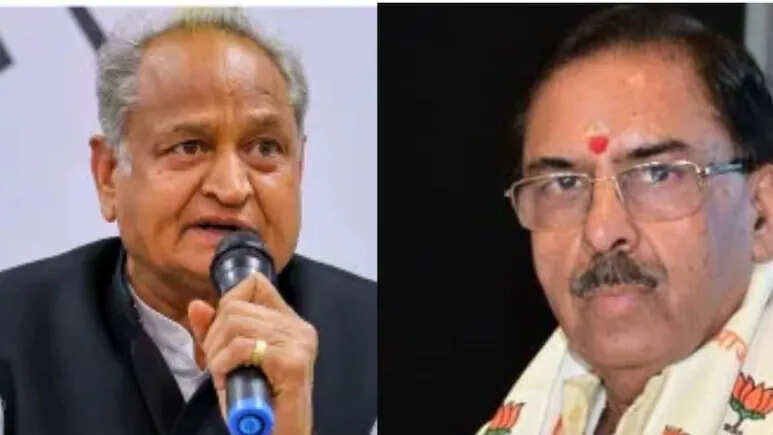बीजेपी का पूर्व गहलोत सरकार पर गंभीर आरोप, कहा- UP से गड़बड़ी की सूचना पर भी नहीं हुई जांच
