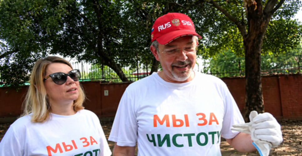 भारत में रूसी दूतावास ने चलाया सफाई अभियान, राजदूत डेनिस बोले- युवाओं की सक्रियता सबसे जरूरी