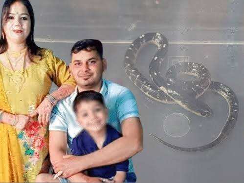 मेरठ में सनसनीखेज हत्याकांड: पत्नी ने प्रेमी संग रची साजिश, वीडियो में जाने करैत सांप से पति को डसवाने का आरोप; बीमा की रकम थी कथित मकसद