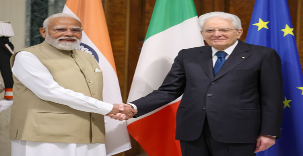 रोम: इटली के राष्ट्रपति से मिले पीएम मोदी, द्विपक्षीय साझेदारी को मजबूत बनाने पर जोर