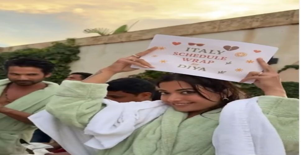 'कॉकटेल-2' के सेट पर रश्मिका मंदाना की मस्ती, शाहिद व कृति के साथ सिसिली में जमकर किया डांस