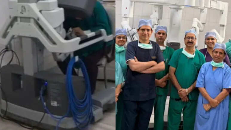 जयपुर के एसएमएस हॉस्पिटल में रोबोटिक सर्जरी से दोनों साइड हर्निया का सफल ऑपरेशन