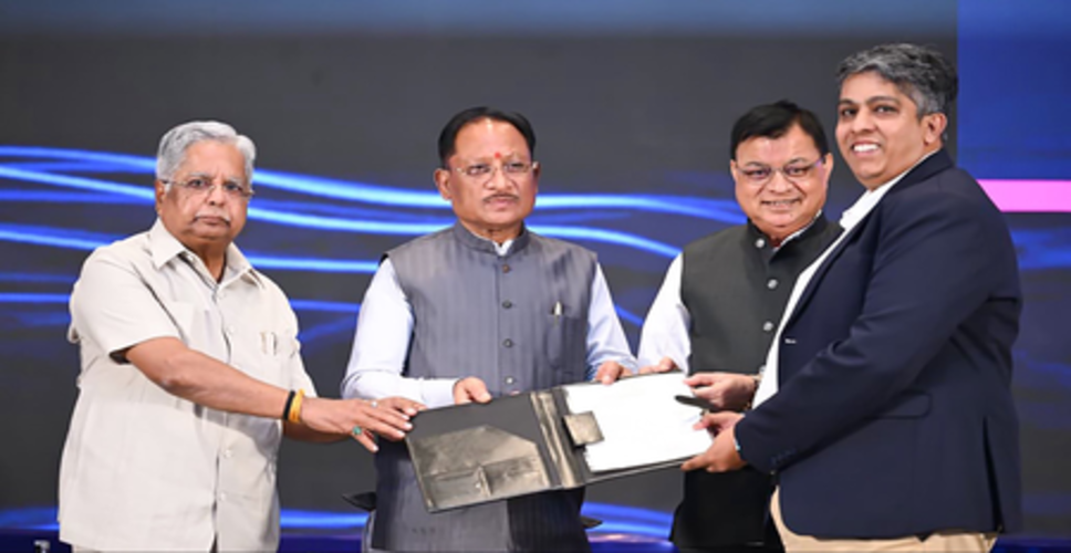 छत्तीसगढ़ को 9,580 करोड़ रुपए के नए निवेश प्रस्ताव प्राप्त हुए: विष्णु देव साय
