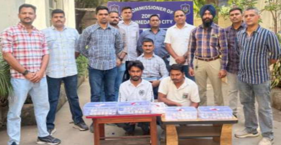 गुजरात: अहमदाबाद में चोरी के गहने और 80 लाख रुपए की चांदी के साथ दो गिरफ्तार
