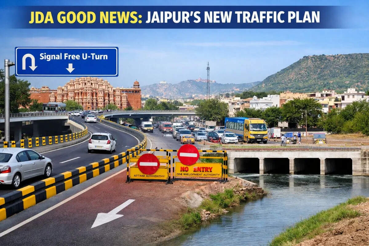 जयपुर में टोंक रोड-गोपालपुरा बाइपास पर बनेंगे ‘सिग्नल-फ्री यू-टर्न’, कट बंद, 4 बॉक्स कल्वर्ट का निर्माण