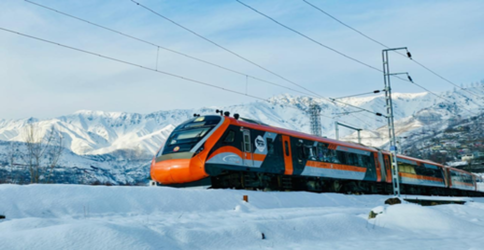 जम्मू-कश्मीर में कनेक्टिविटी को बड़ा बढ़ावा, कटरा-श्रीनगर वंदे भारत अब जम्मू तक