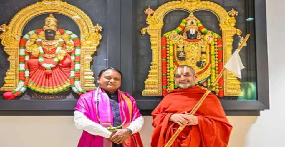 हैदराबाद : ओडिशा के सीएम मोहन चरण मांझी ने 'समानता की प्रतिमा' का दौरा किया